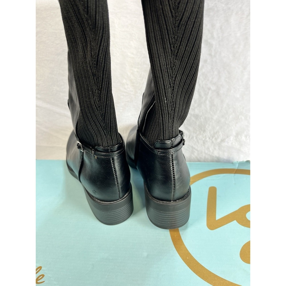 LifeStride Women's Bristol Tall Riding Boots - Black- US 7M - Picture 6 of 15
